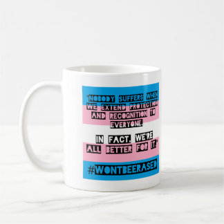 Tasse de café #WontBeErased par OKC de PFLAG