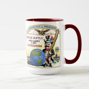 Tasse de campagne de Teddy Roosevelt 1904