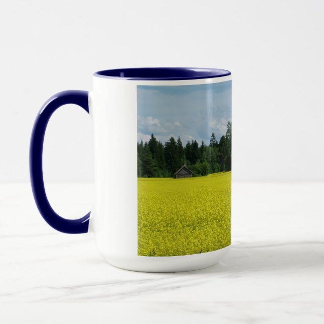 Tasse de campagne finlandaise - choisir style, cou (Gauche)
