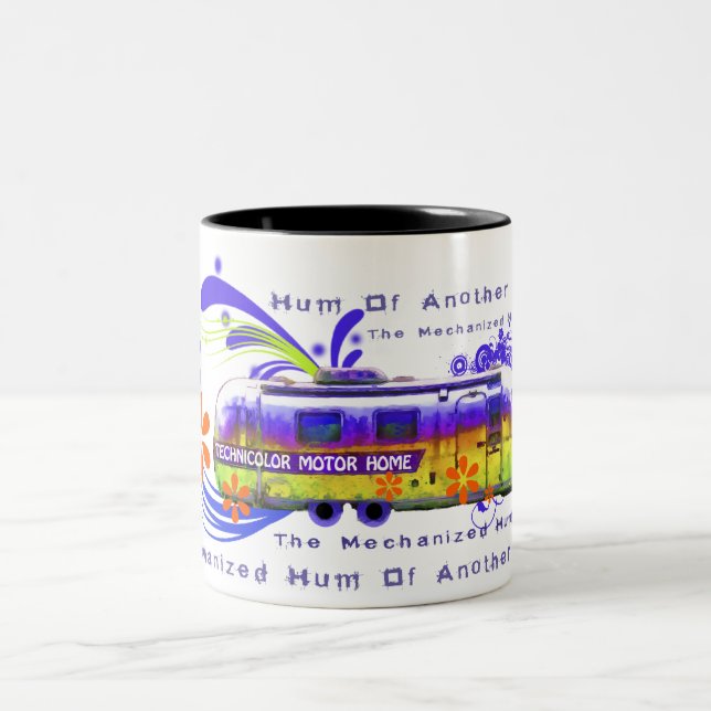 Tasse de camping-car de Technicolor grande (Centre)