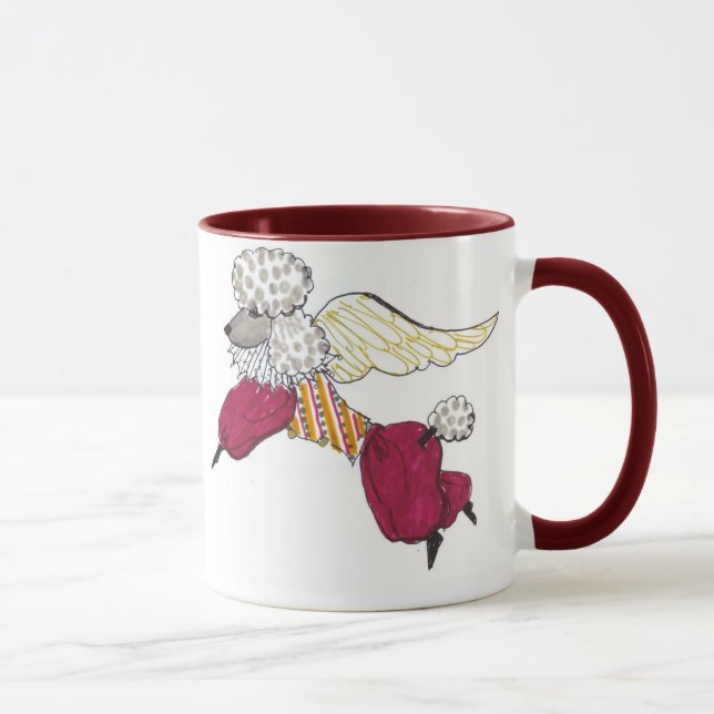 Tasse de caniche des anges de Gulliver (Droite)