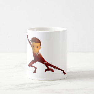 Tasse de caractère de Stewart - mentor d'animatio
