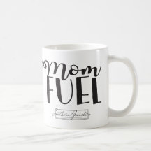 Tasse de carburant de maman