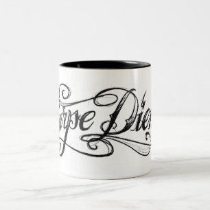 TASSE de Carpe Diem de manuscrit
