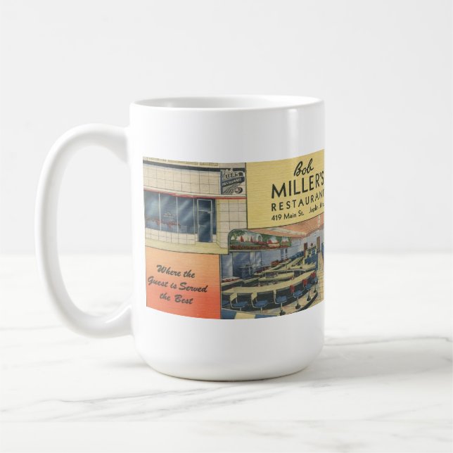 Tasse de carte postale de l'itinéraire 66 de (Gauche)