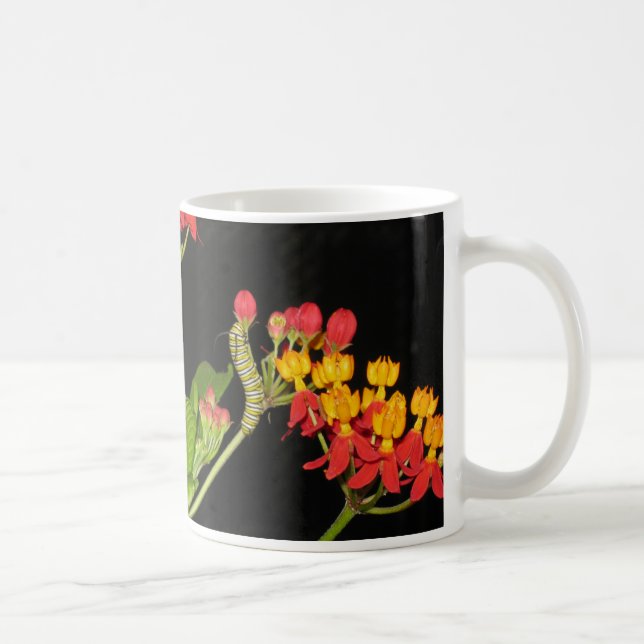 Tasse de Caterpillar 11oz, art de loup de Steven (Droite)