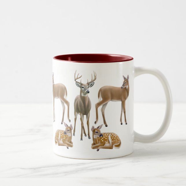 Tasse de cerf de Virginie (Droit)