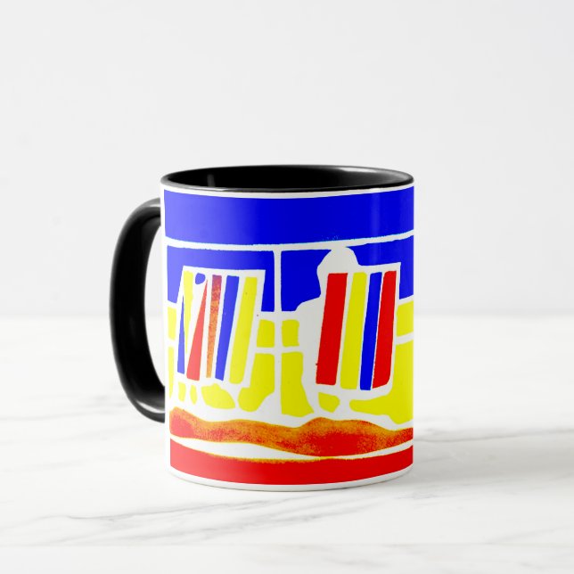 Tasse de chaises longues de bord de la mer (Devant gauche)