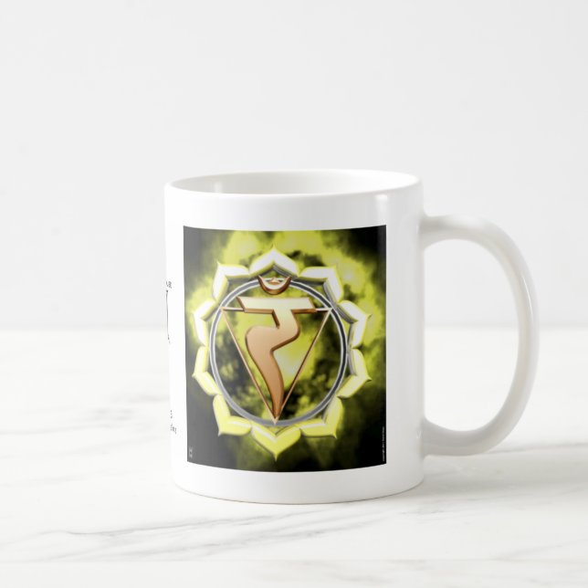 Tasse de Chakra de plexus solaire (Droite)
