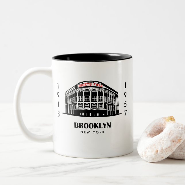 Tasse "de champ d'Ebbets" (Avec donut)