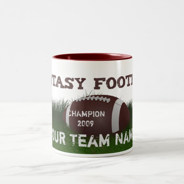 Tasse de champion du football d'imaginaire (Centre)