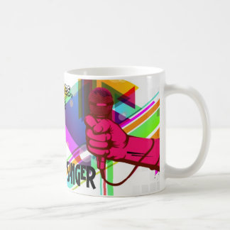 Tasse de chanteur de mariage de Théâtre-Le de