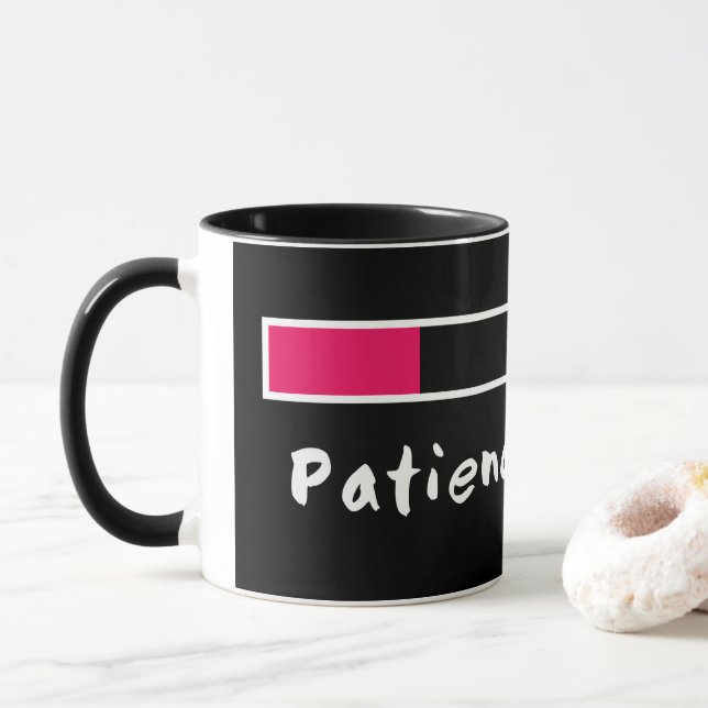 Tasse de chargement de la patience pour la maman (Avec donut)