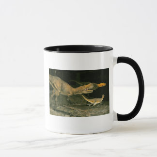 Tasse de chasse de dinosaure