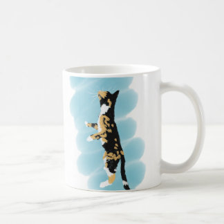 Tasse de chat de calicot