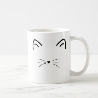 Tasse de chat de meow-nificent - gauchère