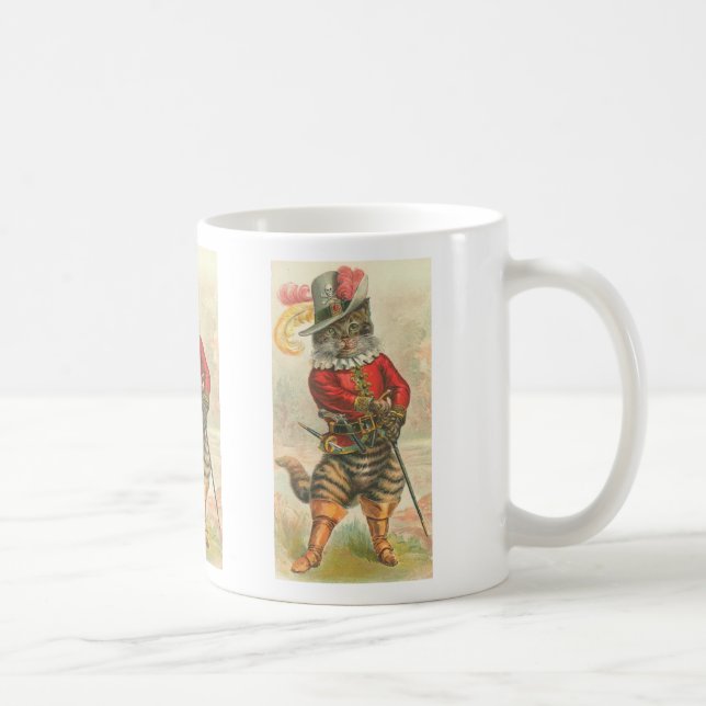 Tasse de chat de mousquetaire (Droite)