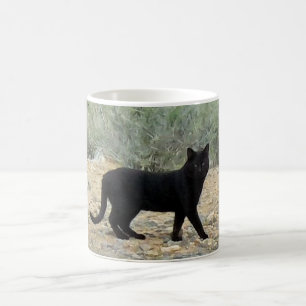 Tasse de chat noir