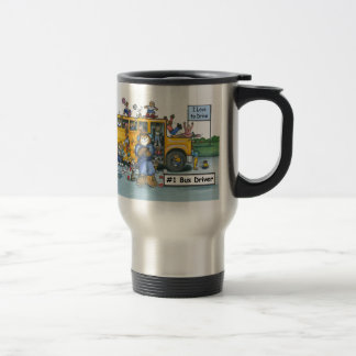 Tasse de chauffeur de bus