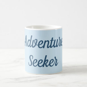 Tasse de chercheur d'aventure