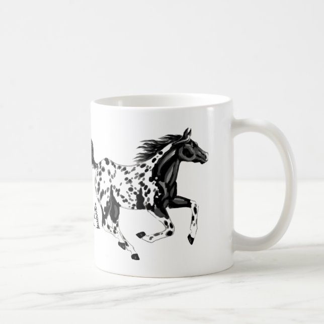 tasse de cheval d'appaloosa (Droite)