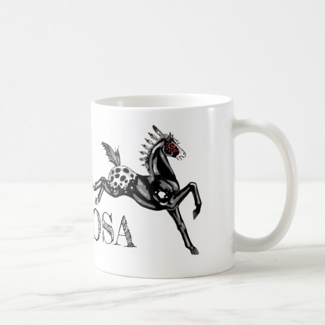 tasse de cheval d'appaloosa (Droite)