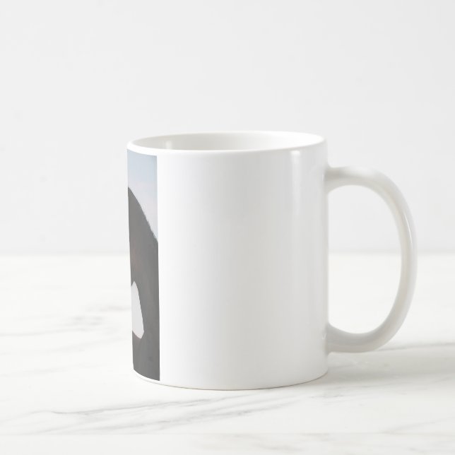 Tasse de cheval de coucher du soleil (Droite)