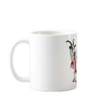 Tasse de chèvre de Joyeux Noël