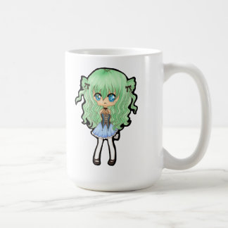 Tasse de Chibi Caz avec le message fait sur