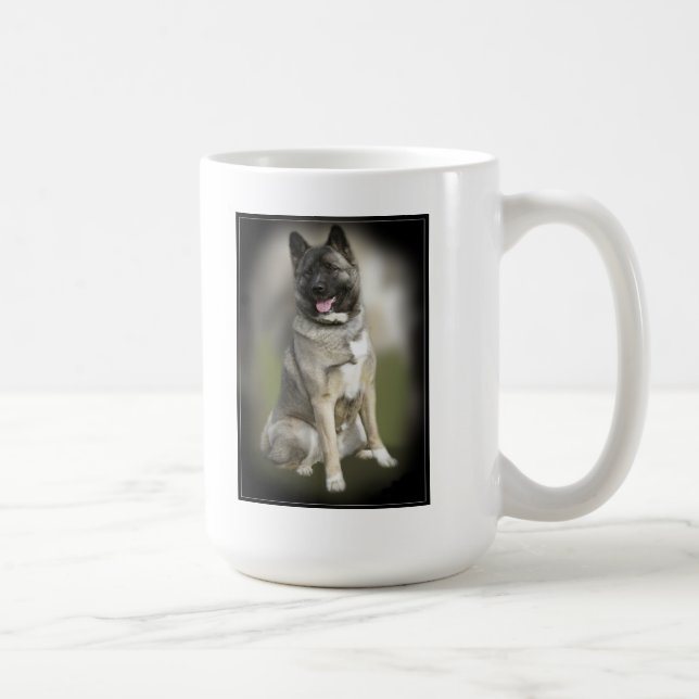 Tasse de chien d'Akita (Droite)