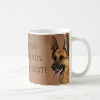 Tasse de chien de berger allemand