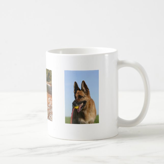 Tasse de chien de berger allemand (Droite)