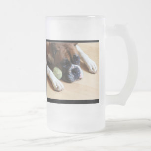 Tasse de chien de boxeur
