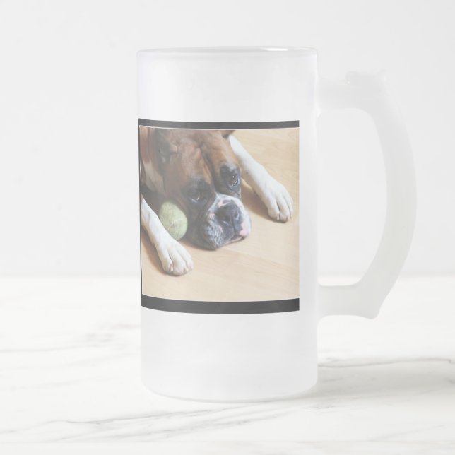 Tasse de chien de boxeur (Droit)