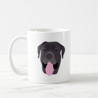 Tasse de chien de Corso de canne
