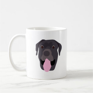Tasse de chien de Corso de canne