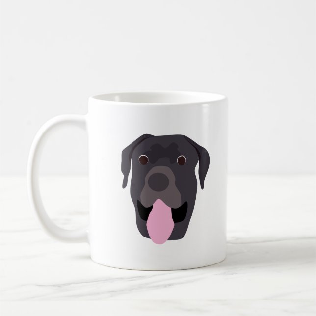 Tasse de chien de Corso de canne (Gauche)