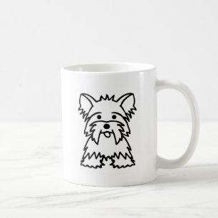Tasse de chien de Yorkie
