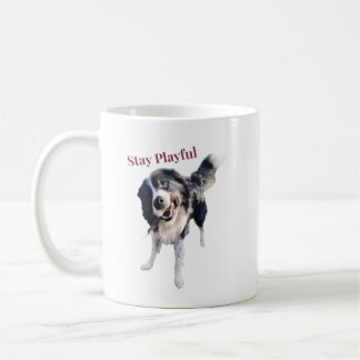 Tasse de chien joueur