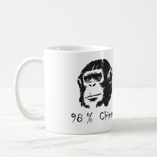 Tasse de chimpanzé de 98 pour cent