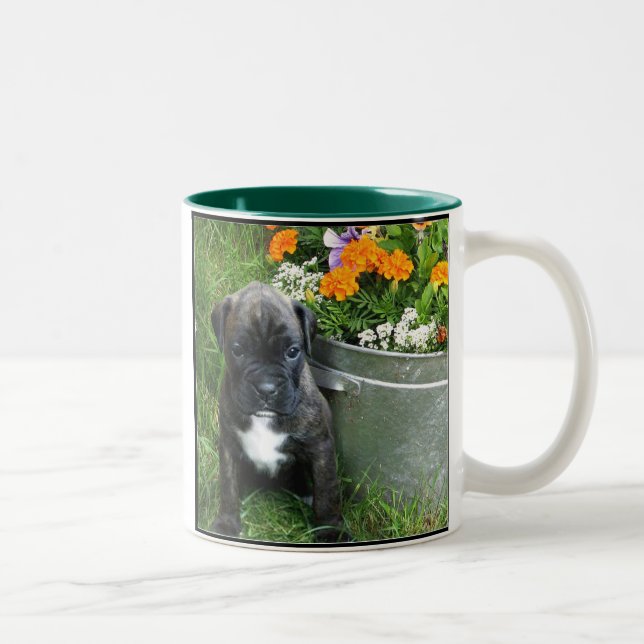 Tasse de chiot de boxeur (Droit)