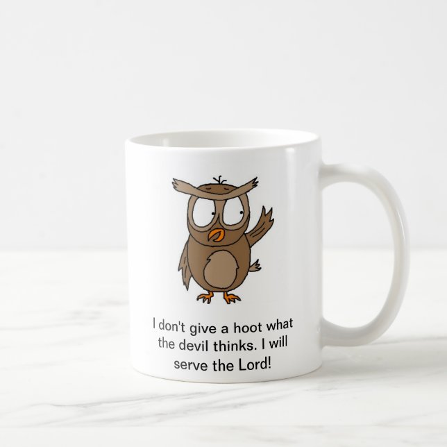 Tasse de chrétien de hibou (Droite)