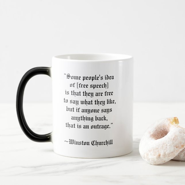 Tasse de Churchill (Avec donut)