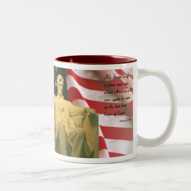 Tasse de citation d'Abraham Lincoln (Droit)