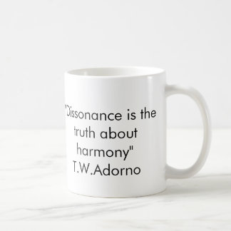 Tasse de citation d'Adorno