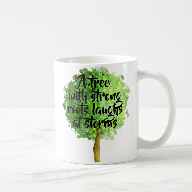 Tasse de citation d'arbre (Droite)