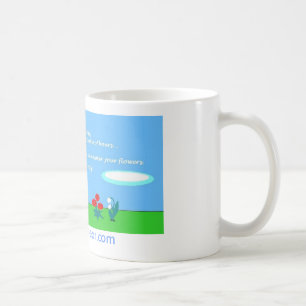 Tasse de citation de fleur de Fritz