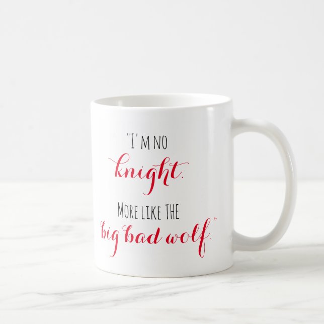 Tasse de citation de loup de Jax (Droite)