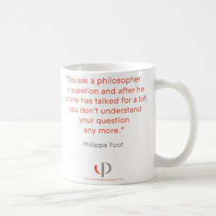 Tasse de citation de pied de Philippa