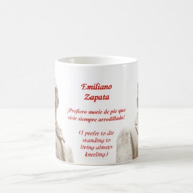 Tasse de citation d'Emiliano Zapata (Centre)